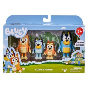 Bluey Figurki 4pak Rodzinka