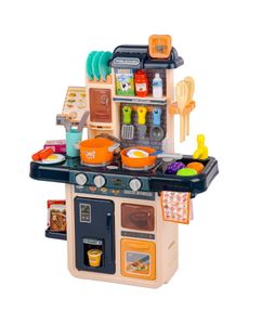Kinderplay plastová kuchyňka s párou, vodou, světlem a zvukem