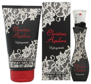 Christina Aguilera Unforgettable Geschenkset 30ml EDP + 150ml Body Lotion