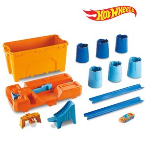 Hot Wheels Track Builder System Fässer-Stunt Box