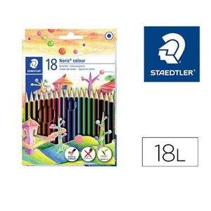 Ołówek kolorowy STAEDTLER Noris Colour 18 pudełko kartonowe