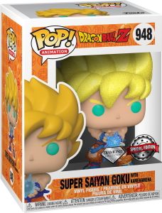 Dragon Ball Z - Super Saiyan Goku with Kamehameha 948 Special Edition Diamond - Funko Pop! - Vinyl Figur