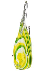 GILDE Figur, Fisch, Glas, gelb, , L. 4,5 cm, B. 16 cm, H. 19 cm 39145