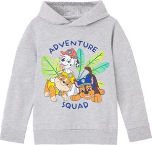 Paw Patrol - "Adventure Squad" Kapuzenpullover für Jungen NS8111 (128) (Grau meliert)
