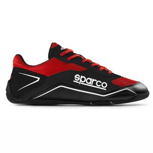 Buty wyścigowe Sparco S-POLE czarne/czerwone