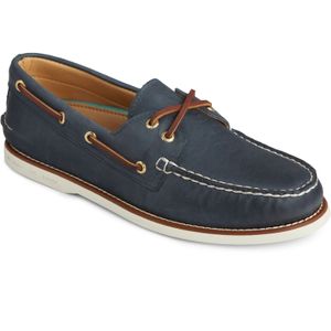 Sperry - Pánske lodičky "Gold Cup Authentic Original", kožené FS7554 (44,5 EU) (Navy blue)