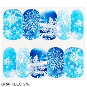 Nailart - Wraps - Sticker - Tattoo - Weihnachten / Winter - 702-A1187 w10/6