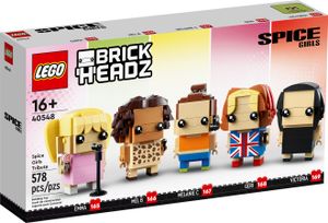 LEGO BrickHeadz 40548 Hommage an die Spice Girls - Emma, Geri, Melanie C, Mel B und Victoria - 578 Teile