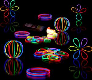 relaxdays Knicklichter 100 Stück + Verbinder relaxdays Knicklichter 100 Stück + Verbinder