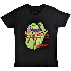 The Rolling Stones - "Hackney Diamonds" T-Shirt Logo für Herren/Damen Unisex RO9613 (XL) (Schwarz)