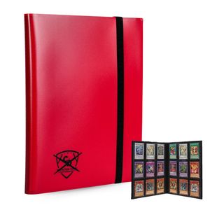 Sammelalbum für 360 Karten mit 40 Seiten, Pro Card Binder Ordner, Kartenhalter Album für Pokemon Sammelkarten | Sammelmappe Heft für Kinder