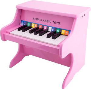 New Classic Toys Piano - 18 toetsen - roze