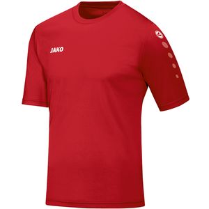 Jako Football Shirt Team Pánske futbalové tričko s krátkym rukávom červené veľkosť XXL