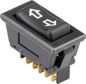Universal Kfz-Wipp-Taster für elektrische Fensterheber 12V/20A, 5-polig, ASW-01