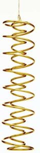 DNS-Spirale aus Messing, 25 cm Gewicht ca. 170 Gramm