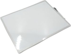 AmazonBasics Whiteboard magnetisch 279 x 1439 trocken abwischbar Aluminiumrahmen Schule