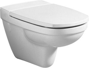 Geberit WC-Sitz VITELLE mit Deckel, abnehmbar Scharniere verchromt, pergamon 573620068