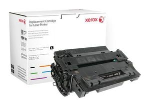 Xerox Tonerpatrone Schwarz. Entspricht HP CE255X. Mit HP LaserJet M525 MFP - LaserJet P3010 - LaserJ
