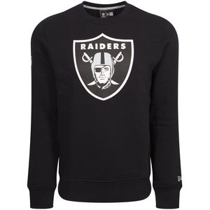 New Era - NFL Oakland Raiders Team Logo Sweatshirt - black : XL Größe: XL