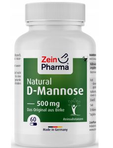 ZeinPharma D-Mannose Capsules (60x 500 mg)