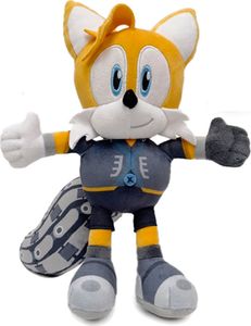 Sonic The Hedgehog - SEGA - Sonic Plüschtier 30 cm, Sonic Prime Kuscheltier gelb Tails Nine