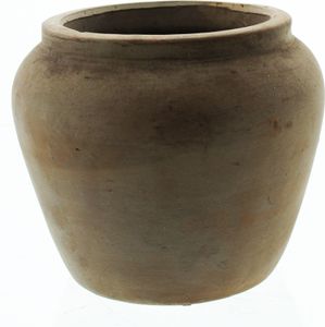 Pflanztopf 'Terra', antikes Finish, Blumen, Pflanzen, Balkon,Terracotta