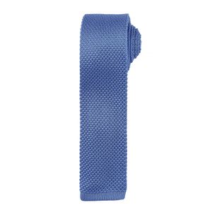 Pánská kravata Premier s pleteným vzorem (2 ks/balení) RW6946 (jedna velikost) (středně modrá)
