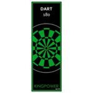 Dart Teppich Matte Steeldart Zubehör Grün Dartpfeile Dartboard Dartteppich Target Oche Darts Abwurflinie Schutz Gummi Boden Dartscheibe 237 x 80 cm Kingpower