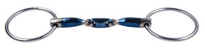 Trust Equestrian Gebiss Wassertrense Sweet Iron doppelt gebrochen 13,5 cm