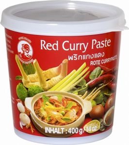 [ 400g ] COCK Rote Currypaste / Red Curry Paste