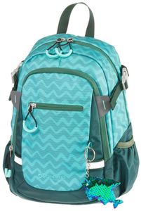 SCHNEIDERS 49465-064 Dětský batoh Kinderrucksack - Sharky petrol, 11 litrů