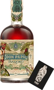 Don Papa Rum Single Island Baroko MAGNUM BOTTLE 4,5L (40% Vol) The Spirit of Don Papa XXL Magnum Flasche- [Enthält Sulfite]