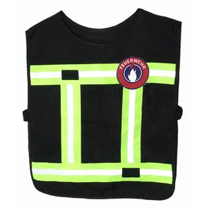 Kinder Feuerwehrmann Kostüm-Weste / Größe: 98-110