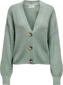 ONLY Kurze Strickjacke Langarm V-Ausschnitt Knitted Cardigan ONLCAROL Größe: XL ONLY Kurze Strickjacke Langarm V-Ausschnitt Knitted Cardigan ONLCAROL Größe: XL