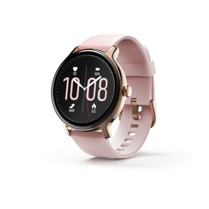 Hama 178608 Smartwatch Fit Watch 4910 roségold Sportmodi Bluetooth wasserdicht