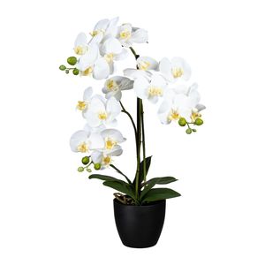 Künstliche Orchidee im Topf 65cm in versch. Farben