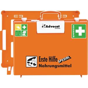 Erste Hilfe Koffer Advocat Nahrungsmittel B400xH300xT150ca.mm orange SÖHNGEN 0367006