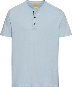 Kurzarm Henley aus Organic Baumwolle