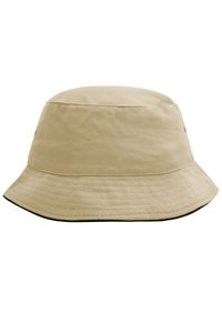 Trendiger Hut aus weicher Baumwolle khaki/black, Gr. L/XL