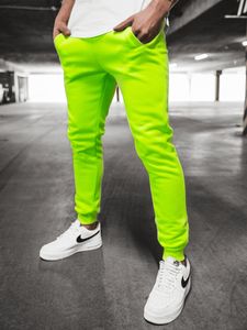 Ozonee Herren-Jogginghosen Only Neongrün L