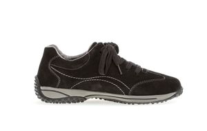 Gabor - Sneaker- schwarz Nubuk, Größe:91/2, Farbe:schwarz