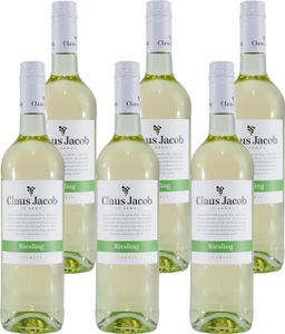 Claus Jacob Riesling Qualitätswein (6 x 0,75L) Claus Jacob Riesling Qualitätswein (6 x 0,75L)