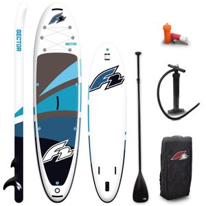 F2  SUP Stand Up Paddle Board Sector  12'2''  Blau 2024