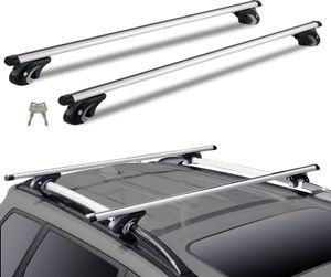 Universal Dachträger Querstange 135cm Fahrzeuge 90kg Belastbar 2 Stk.
