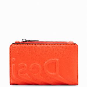 DESIGUAL Brieftasche Damen Polyester Orange GR76901 - Größe: Einheitsgröße