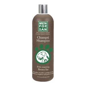 Shampoo Menforsan Hund kastanienfarbenes Haar 1 L