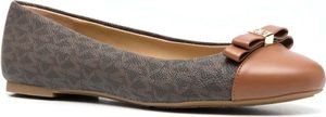 Michael Kors Damen Ballerinas 40R3ANFP1B-200 Farbe: Braun Größe: 38