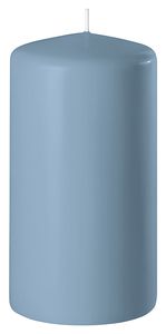 Stumpenkerze - Blau - Paraffinwachs - 6 x 10 cm - selbstlöschend