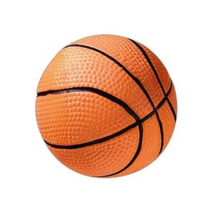 Springball "Basketball" 2.0, Miniball, Gummiball klein ideal für Kinder, Kinderbasketball für drinnen und draußen ( orange) orange