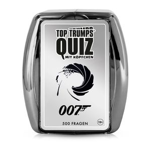 Top Trumps Quiz - James Bond Ratespiel Wissensspiel Fragespiel Gesellschaftsspiel